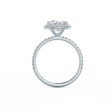 Round Halo Pavé